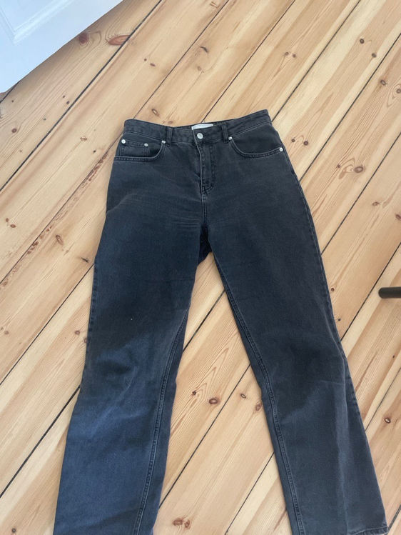 Billede af Mørkegrå jeans
