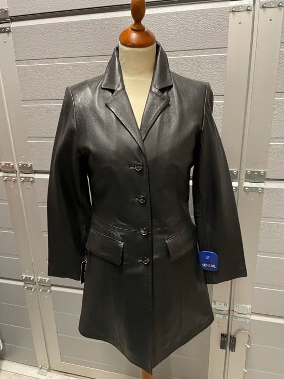 Billede af Skindjakke 3/4 lang, Orient 