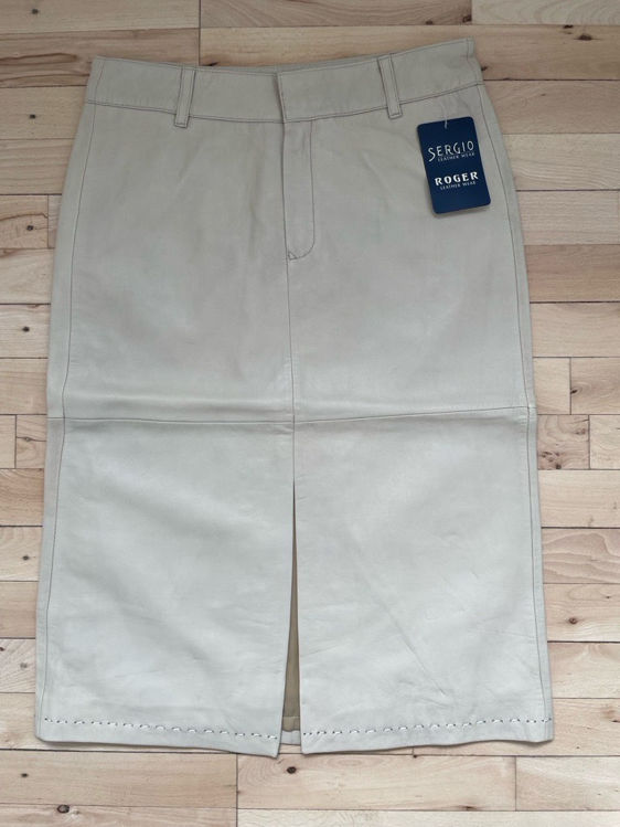 Billede af Skindnederdel, Sergio/sand/38