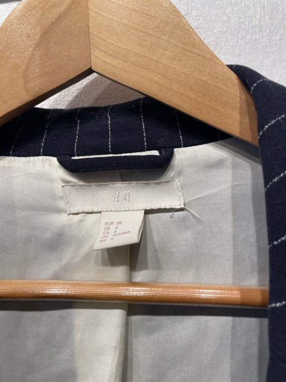 Billede af Målestribet blazer