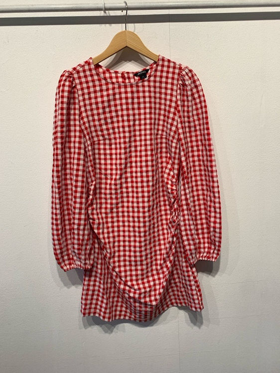 Billede af Monki, red gingham dress