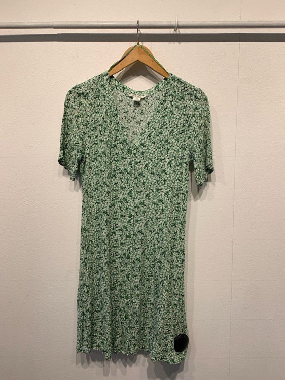 Billede af Monki, green flower dress, stl XS