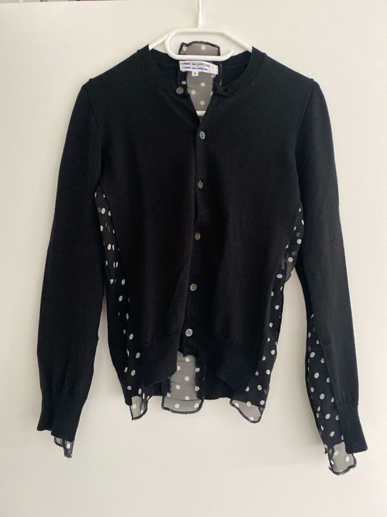 Billede af Comme des Garcons uld cardigan