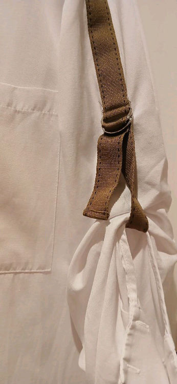 Billede af Zara oversized skjorte med detaljer 