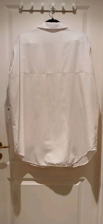 Billede af Zara oversized skjorte med detaljer 